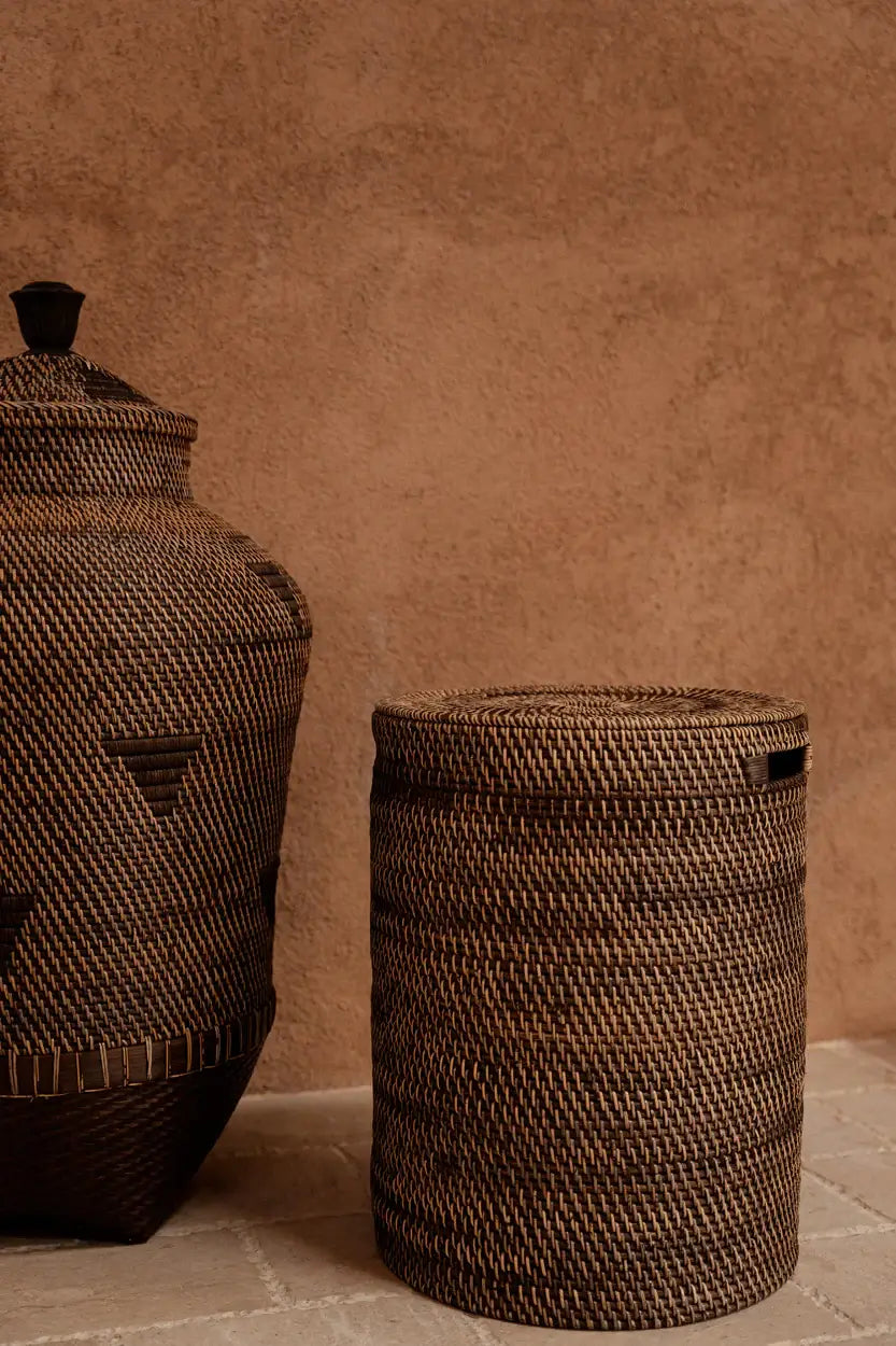 Laundrilla basket naturel brown