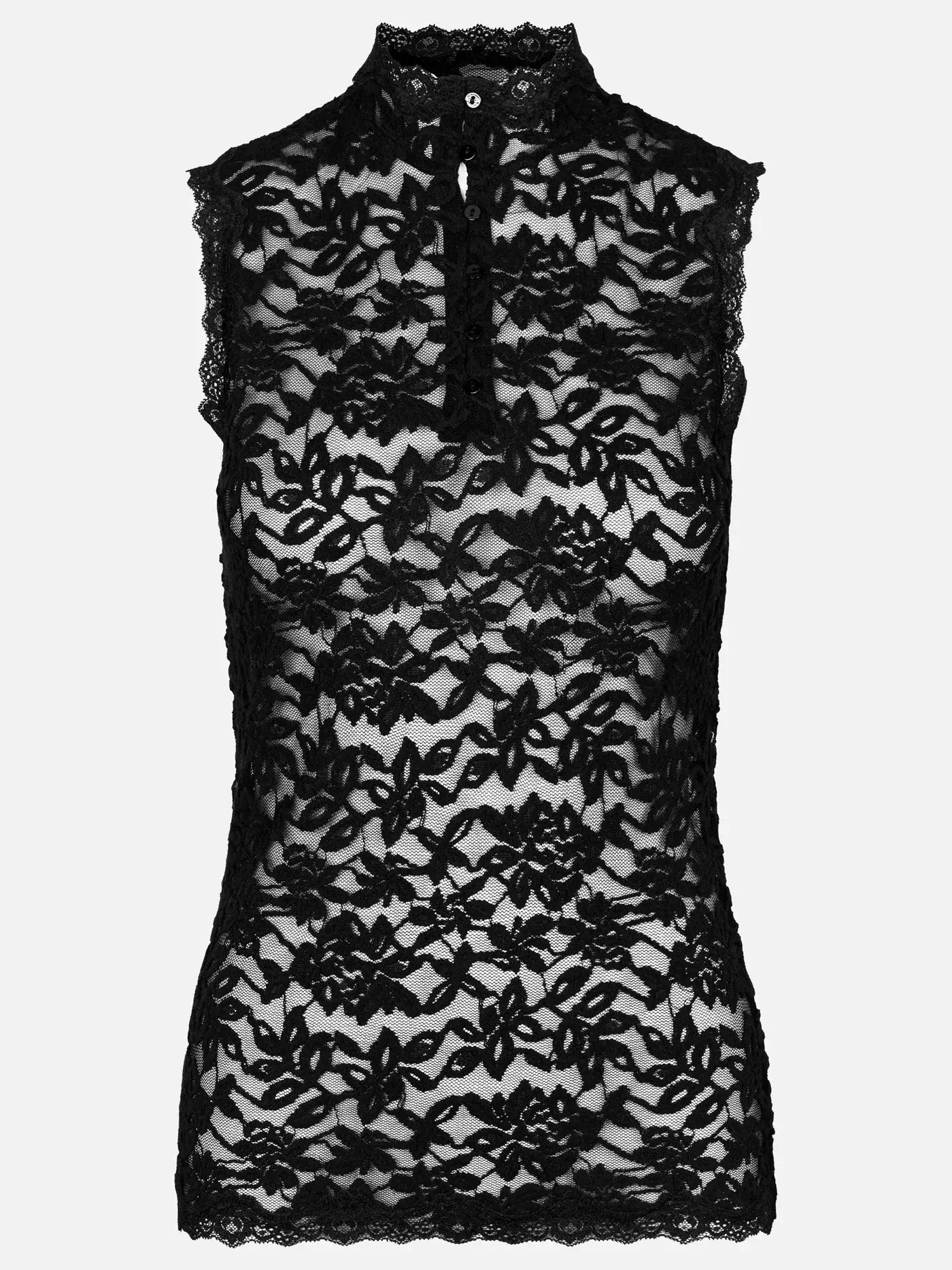 Delicia Lace Top - Black