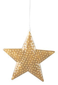Julepynt - metal stjerne