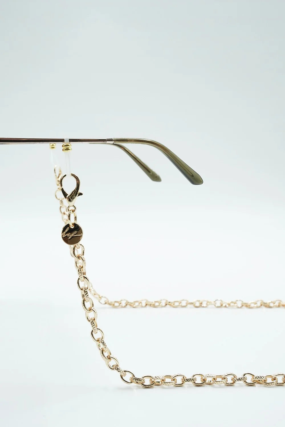 Aya brillekæde, 72 cm - guld