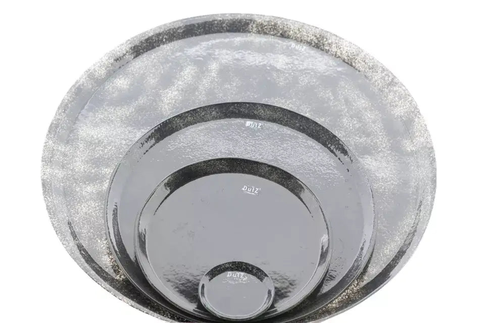 Plate grey 45x45 cm