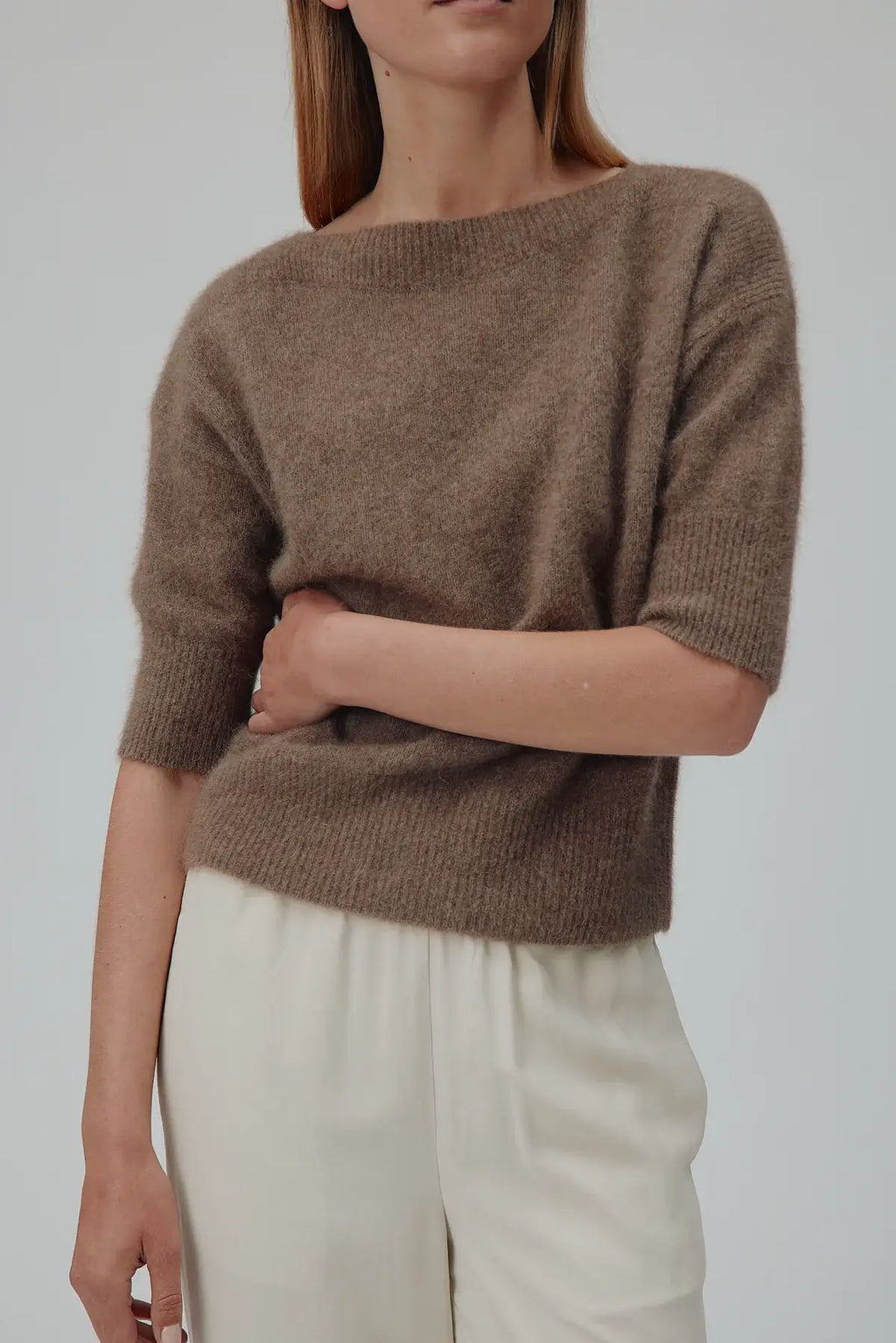 Moi Sweater - Acorn Melange