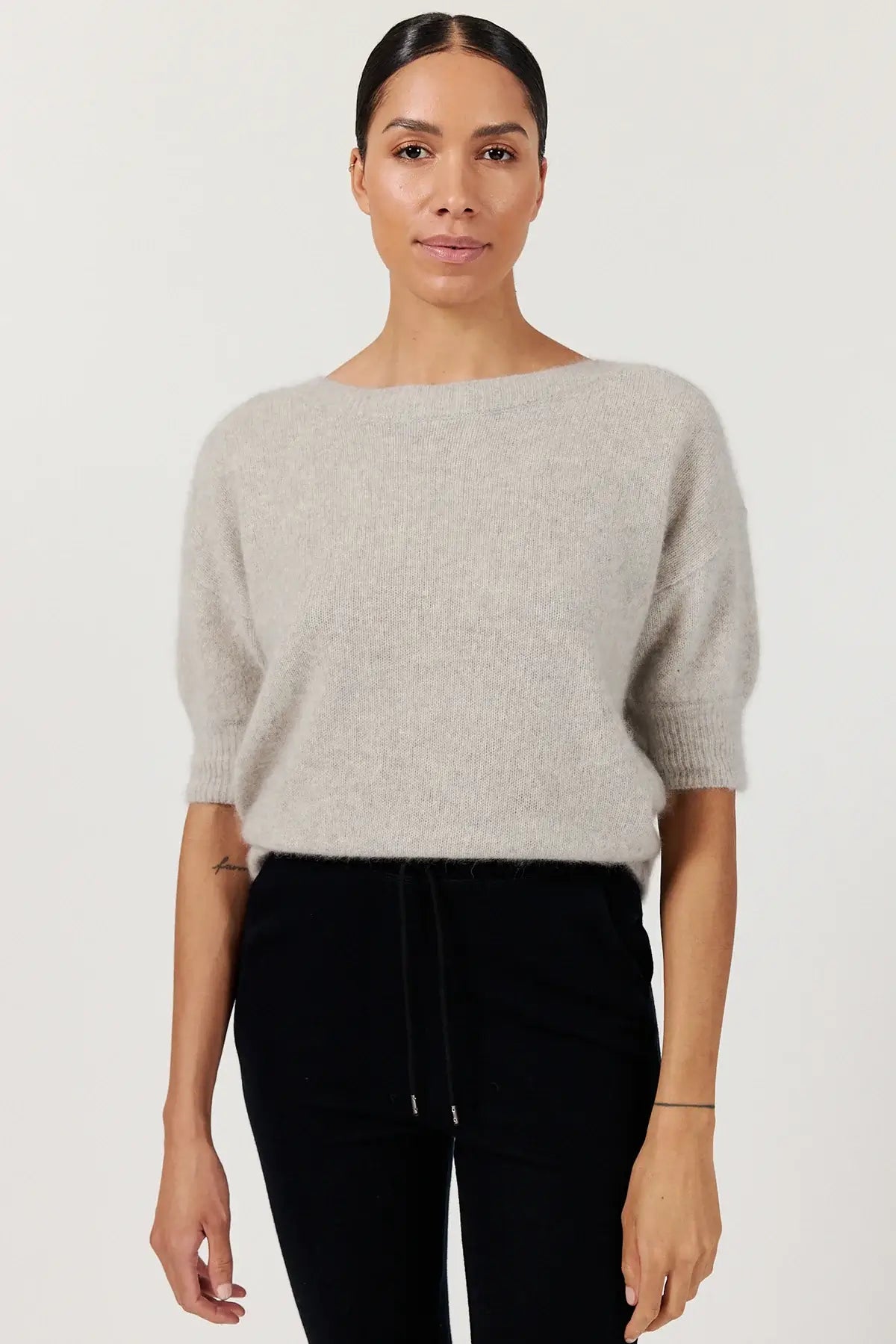 Moi Sweater - Grey Melange