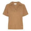 Bella Polo T-shirt - Caramel