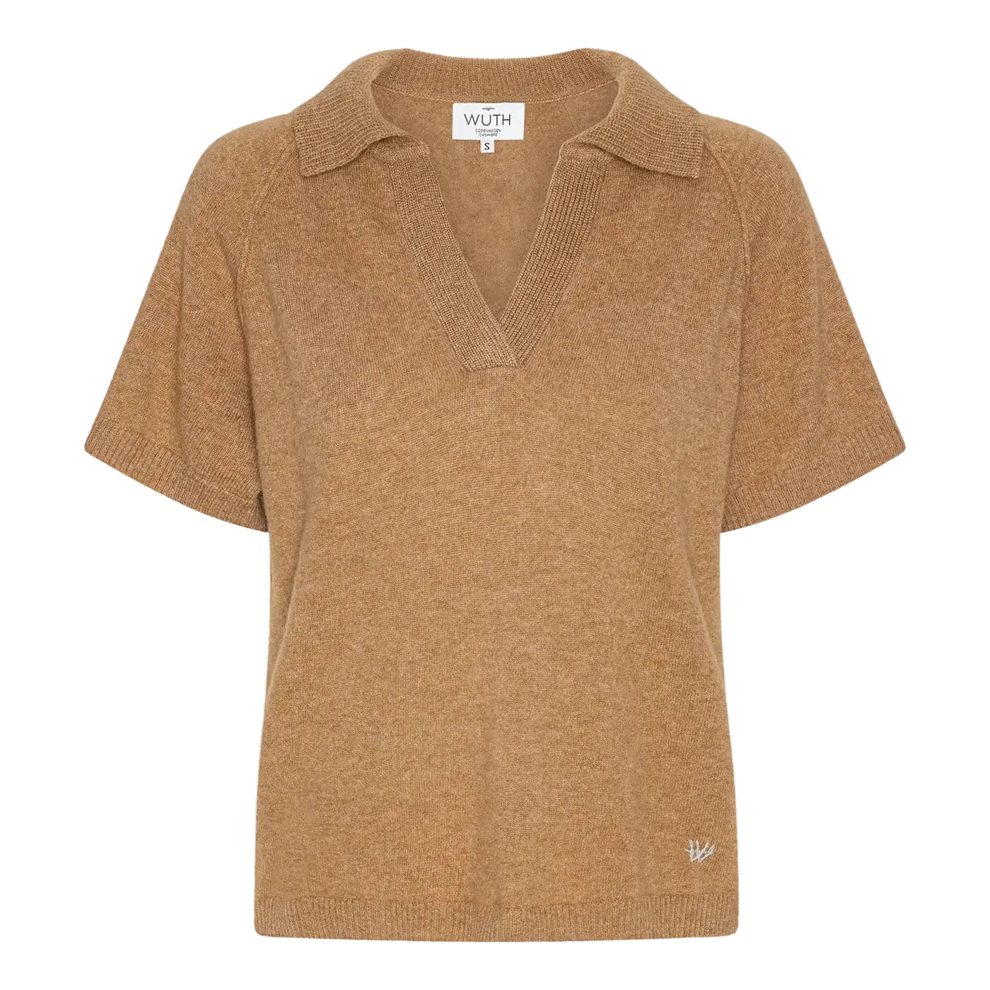 Bella Polo T-shirt - Caramel
