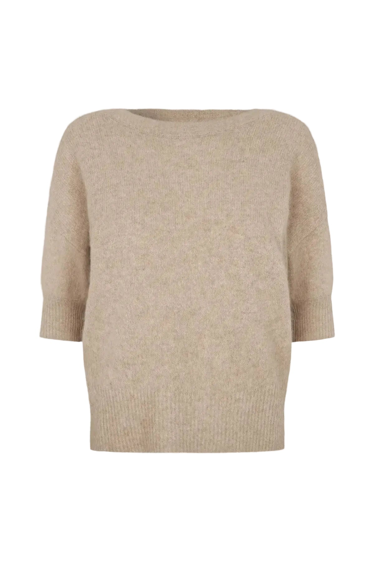 Moi Sweater - Beige Melange
