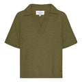 Bella Polo T-shirt - Moss Green