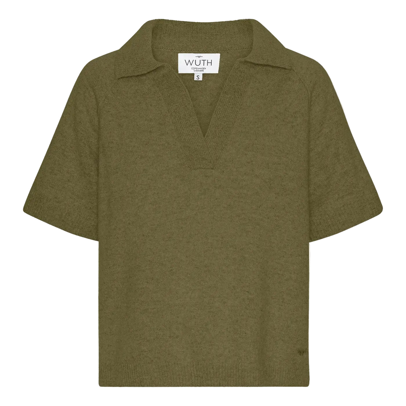 Bella Polo T-shirt - Moss Green