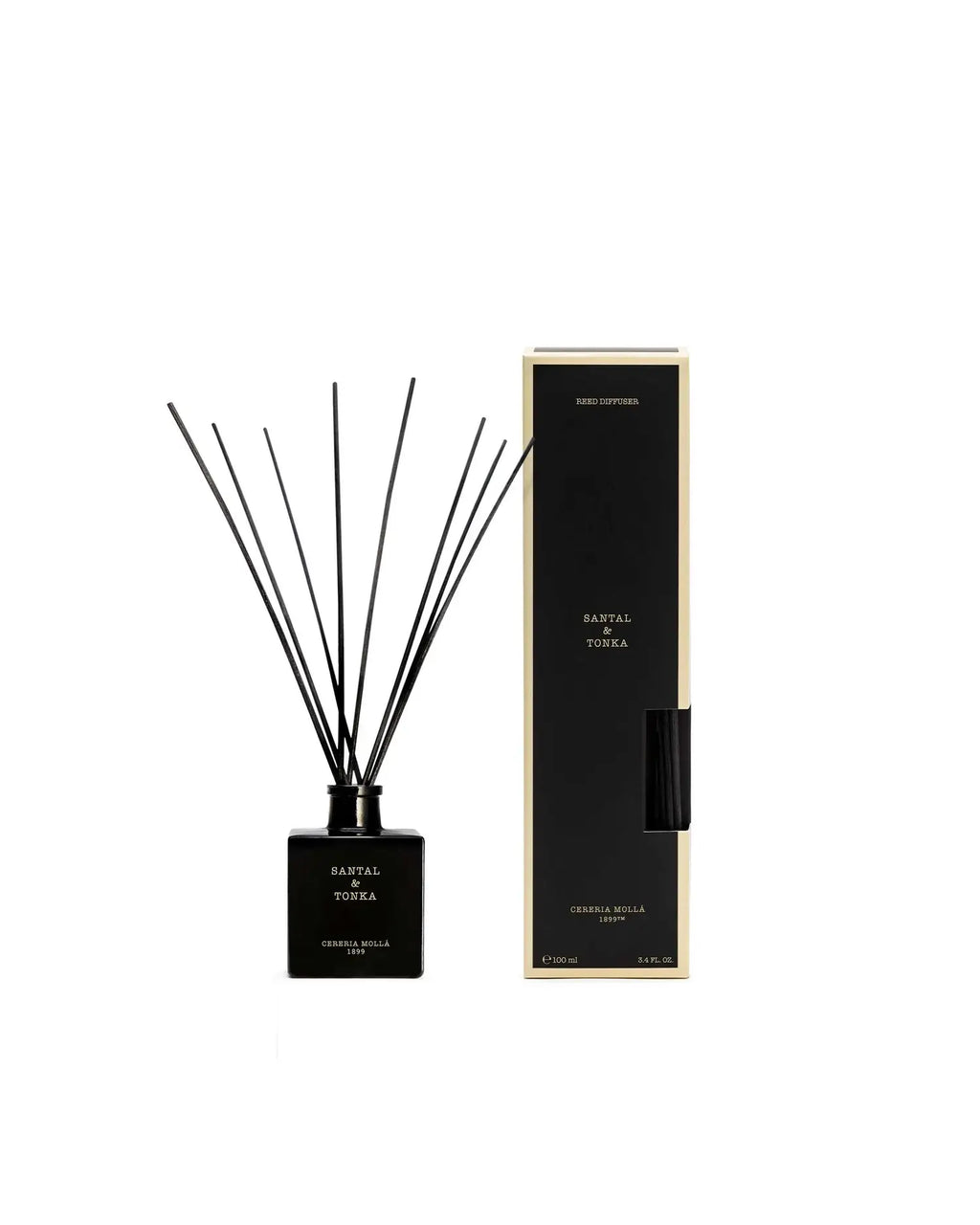 Rørdiffuser 100 ml - Santal & Tonka