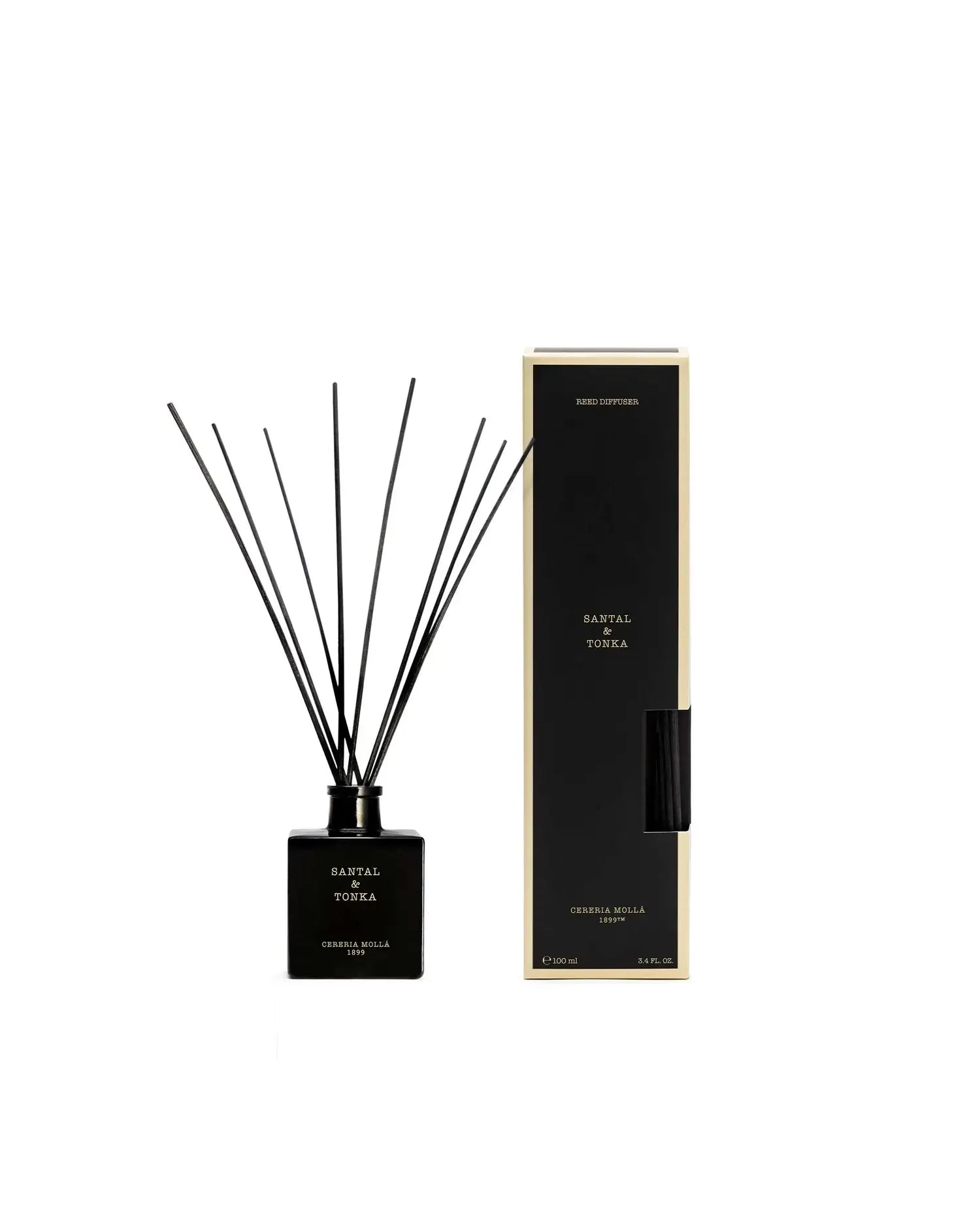 Rørdiffuser 100 ml - Santal & Tonka