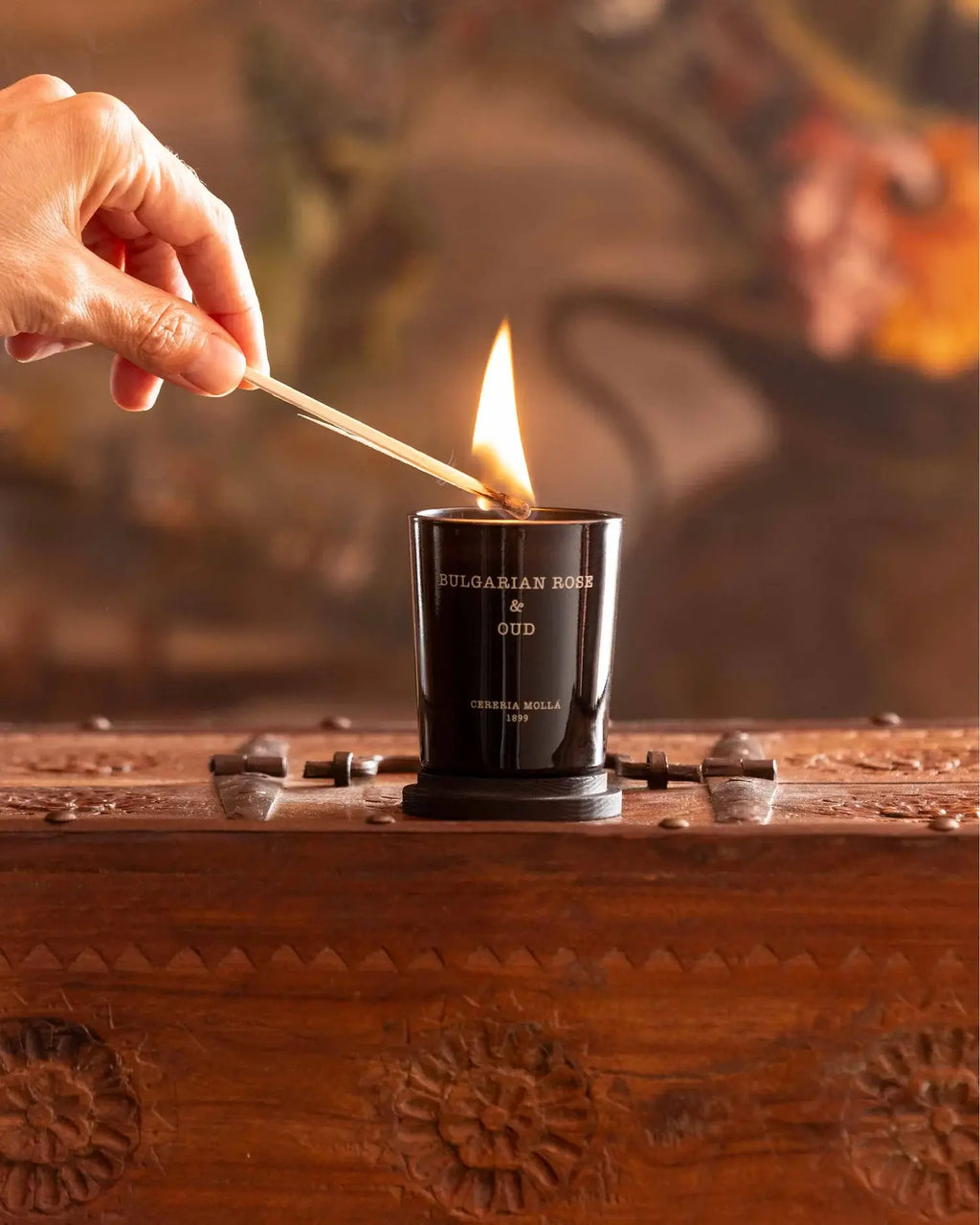 Duftlys 70g - Bulgarian Rose & Oud