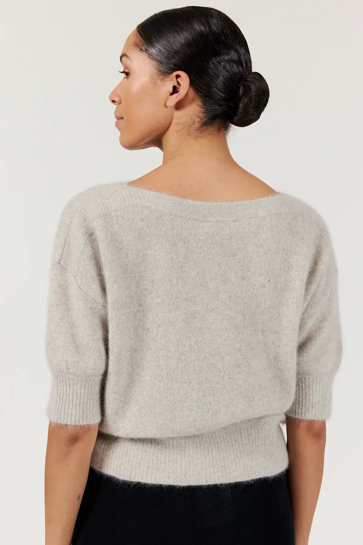 Moi Sweater - Grey Melange
