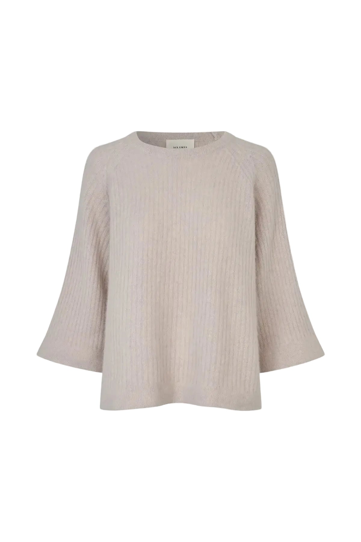 Samantha Sweater - Silver White Melange
