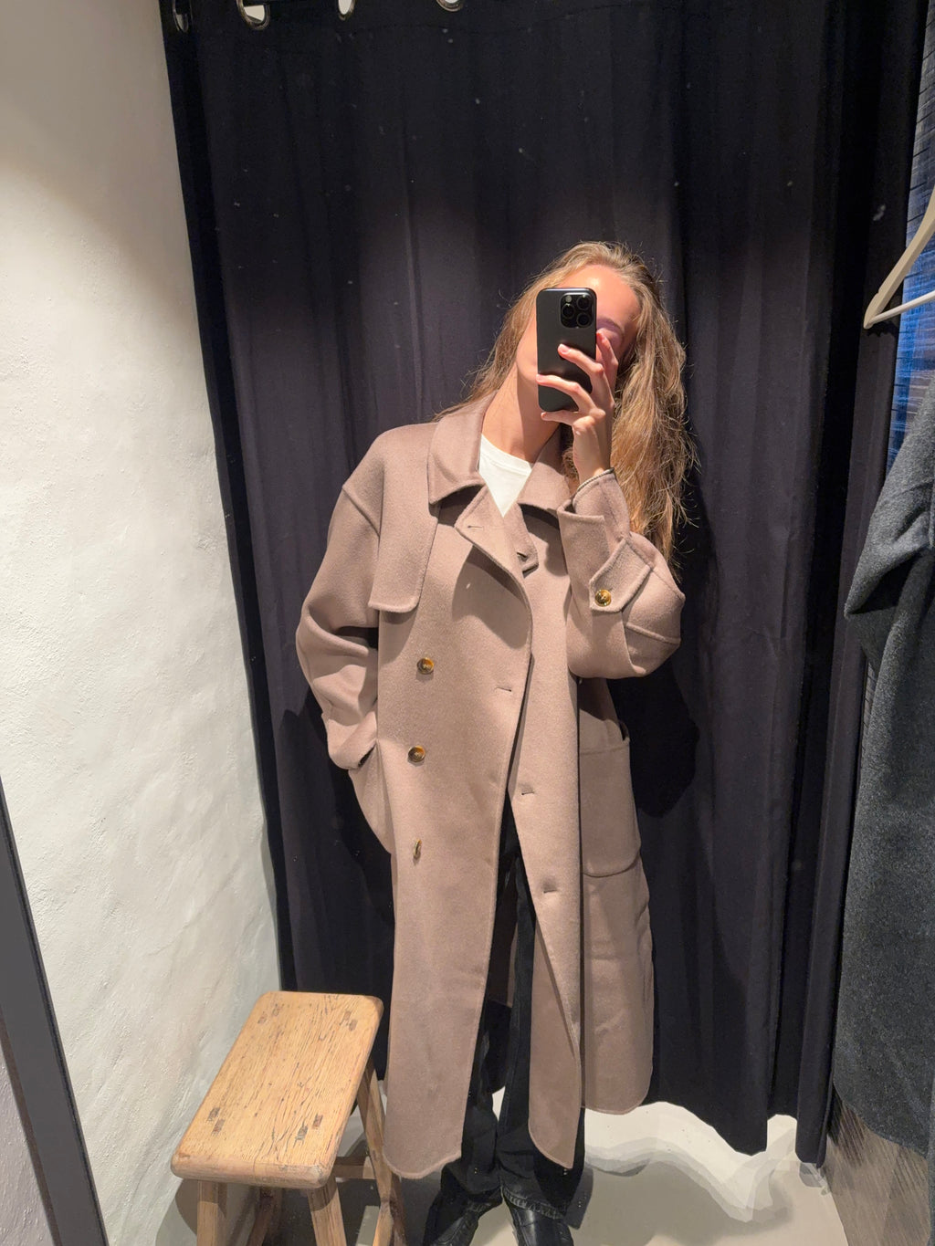 Olivia Coat - Dune Mist