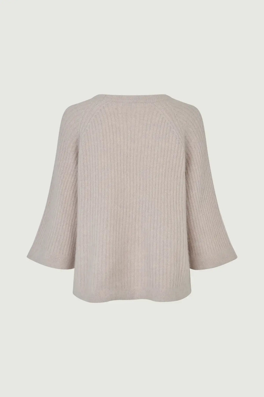 Samantha Sweater - Silver White Melange