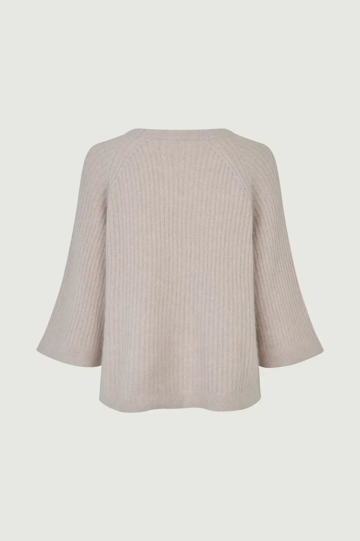 Samantha Sweater - Silver White Melange