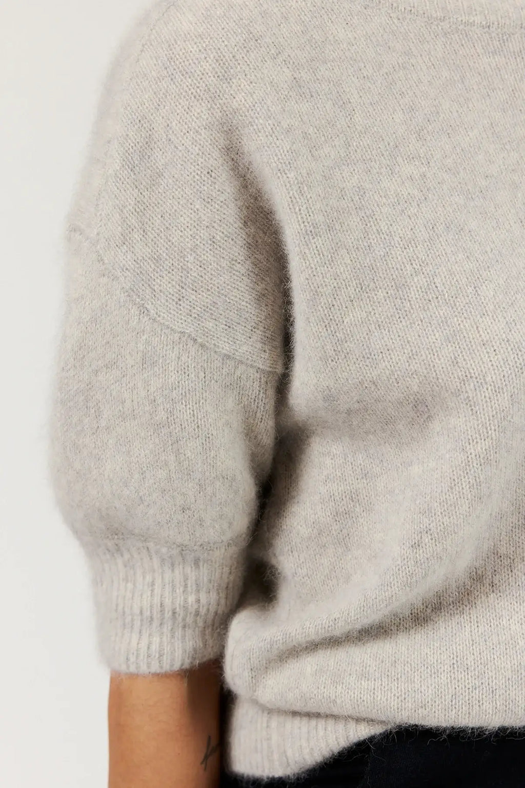 Moi Sweater - Grey Melange