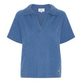 Bella Polo T-shirt - Sea Blue