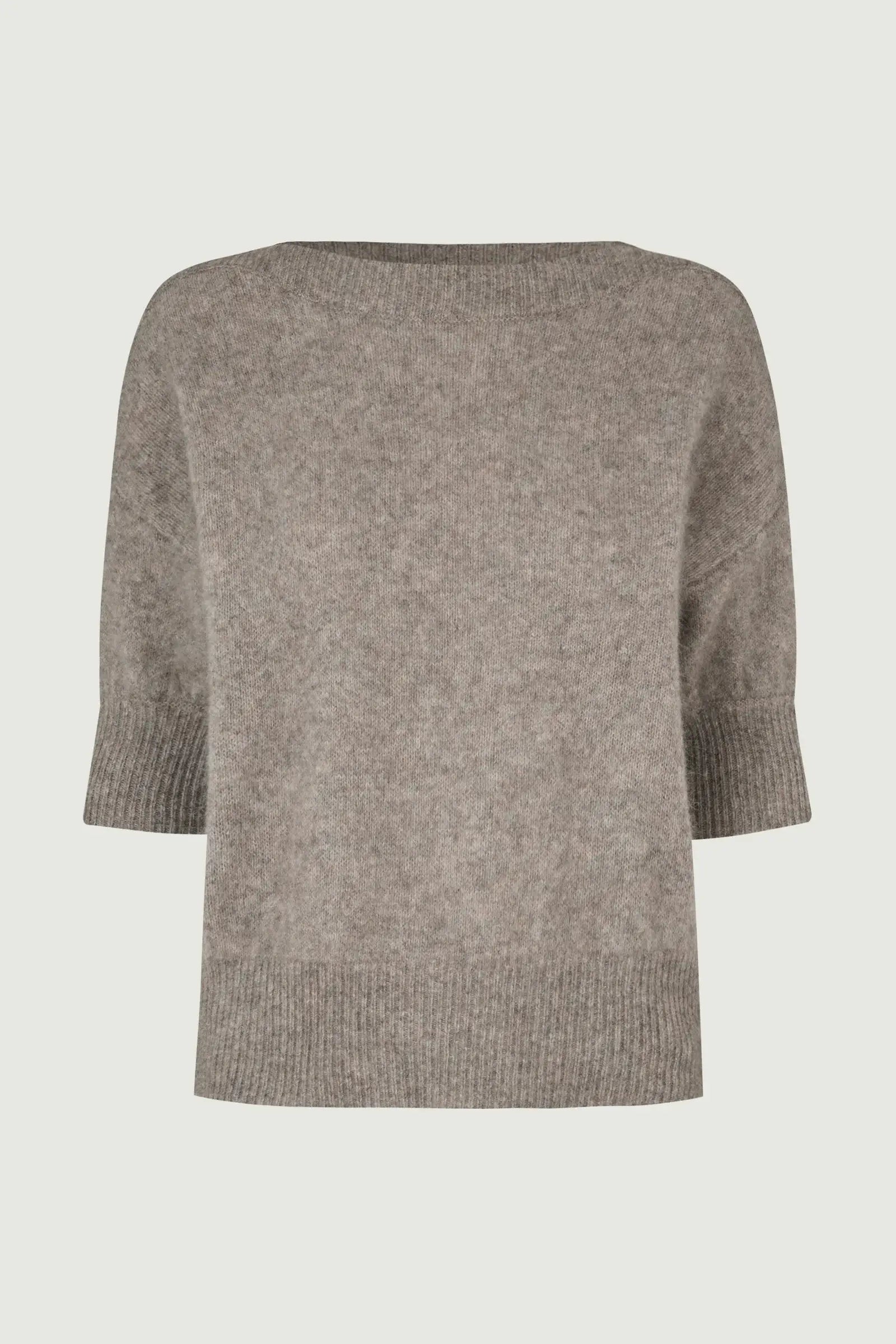 Moi Sweater – Warm Grey-Beige