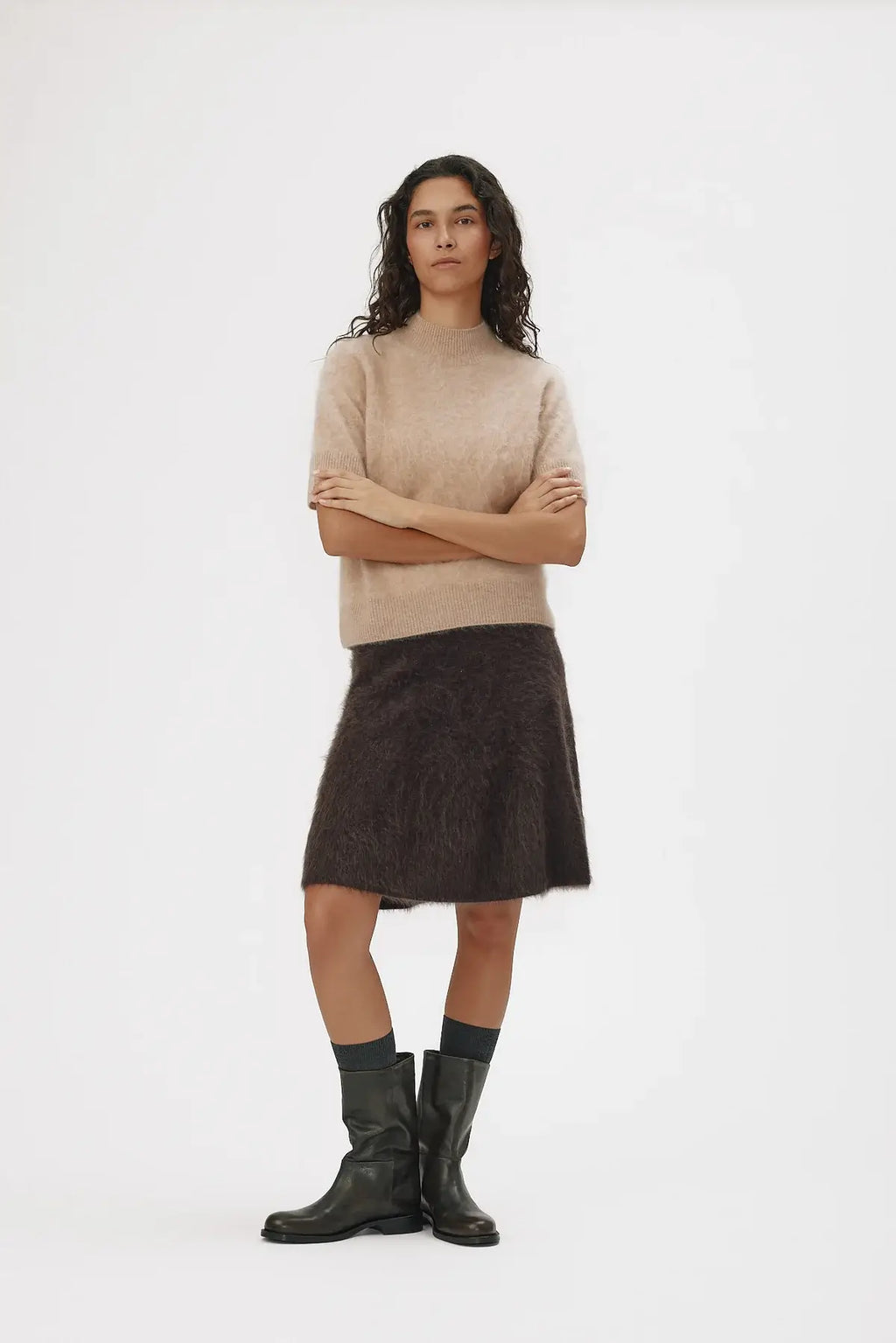 Roma Sweater - Biscotti Beige Melange