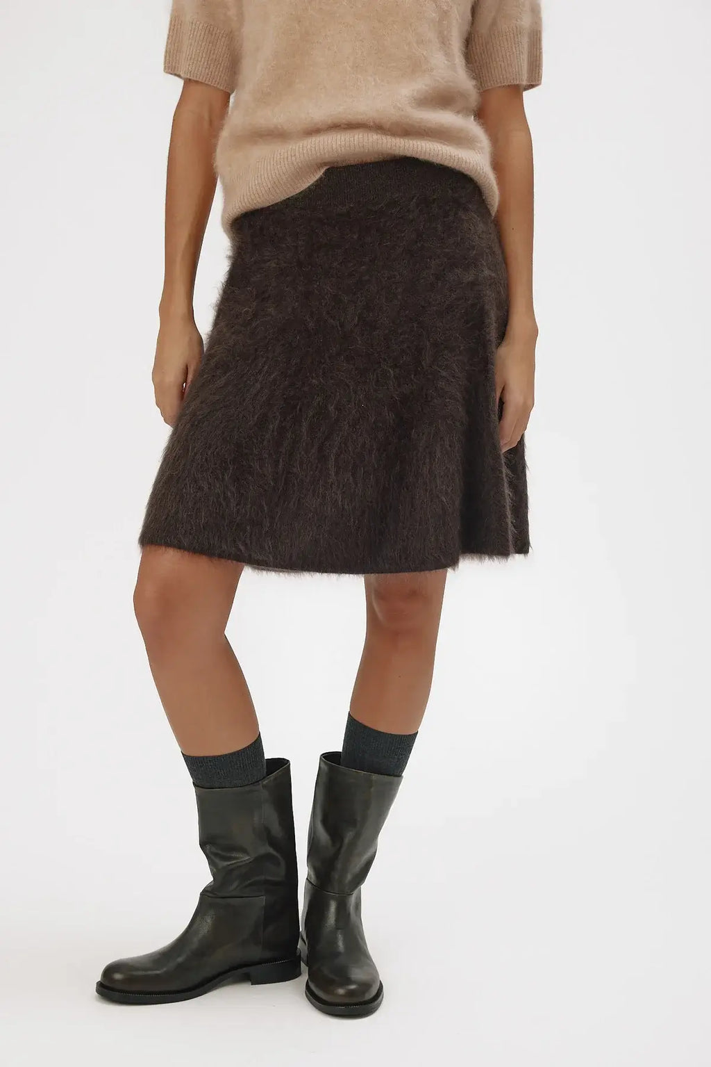 Bello Skirt -  Espresso Brown