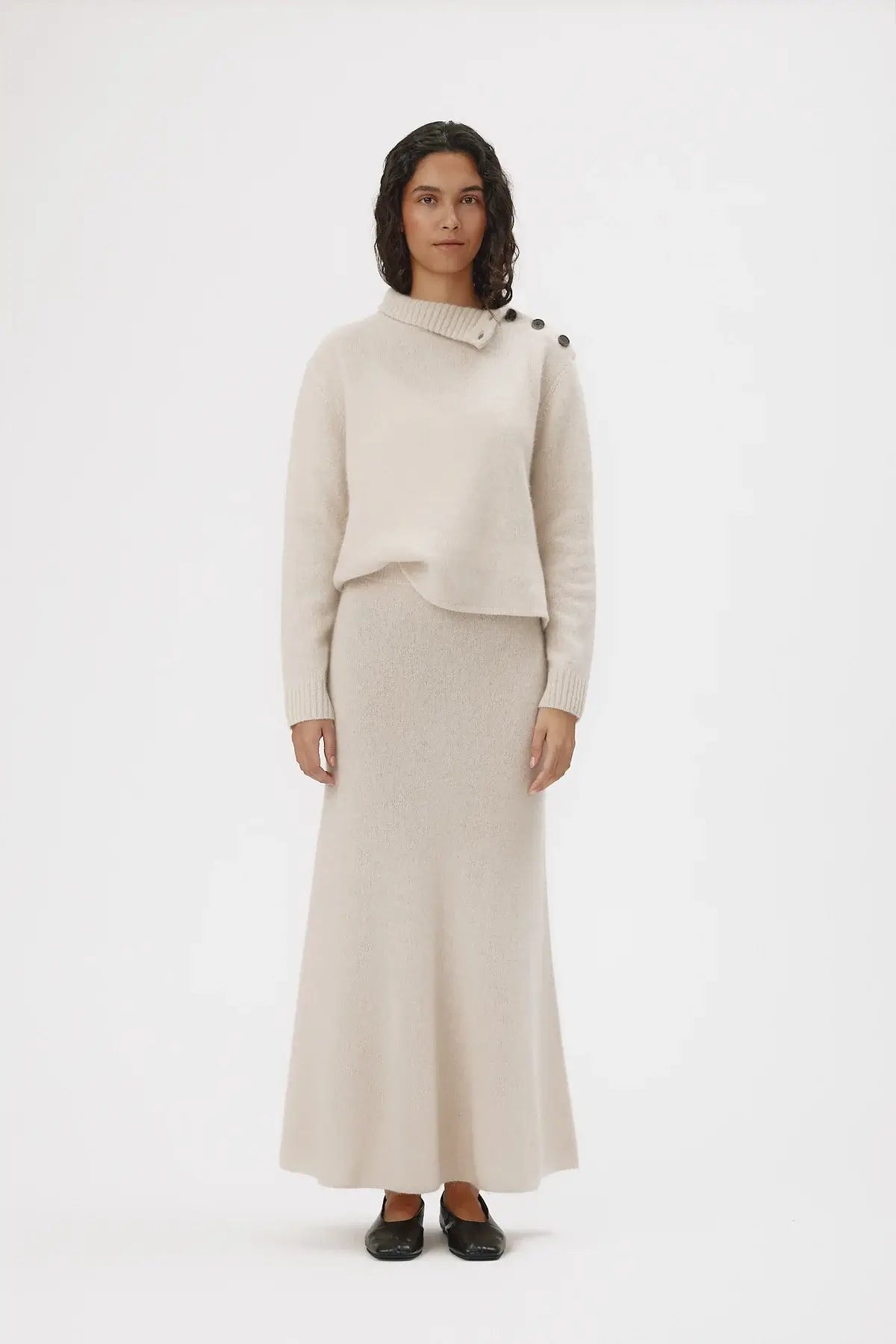Cilia Sweater - Oatmeal Beige