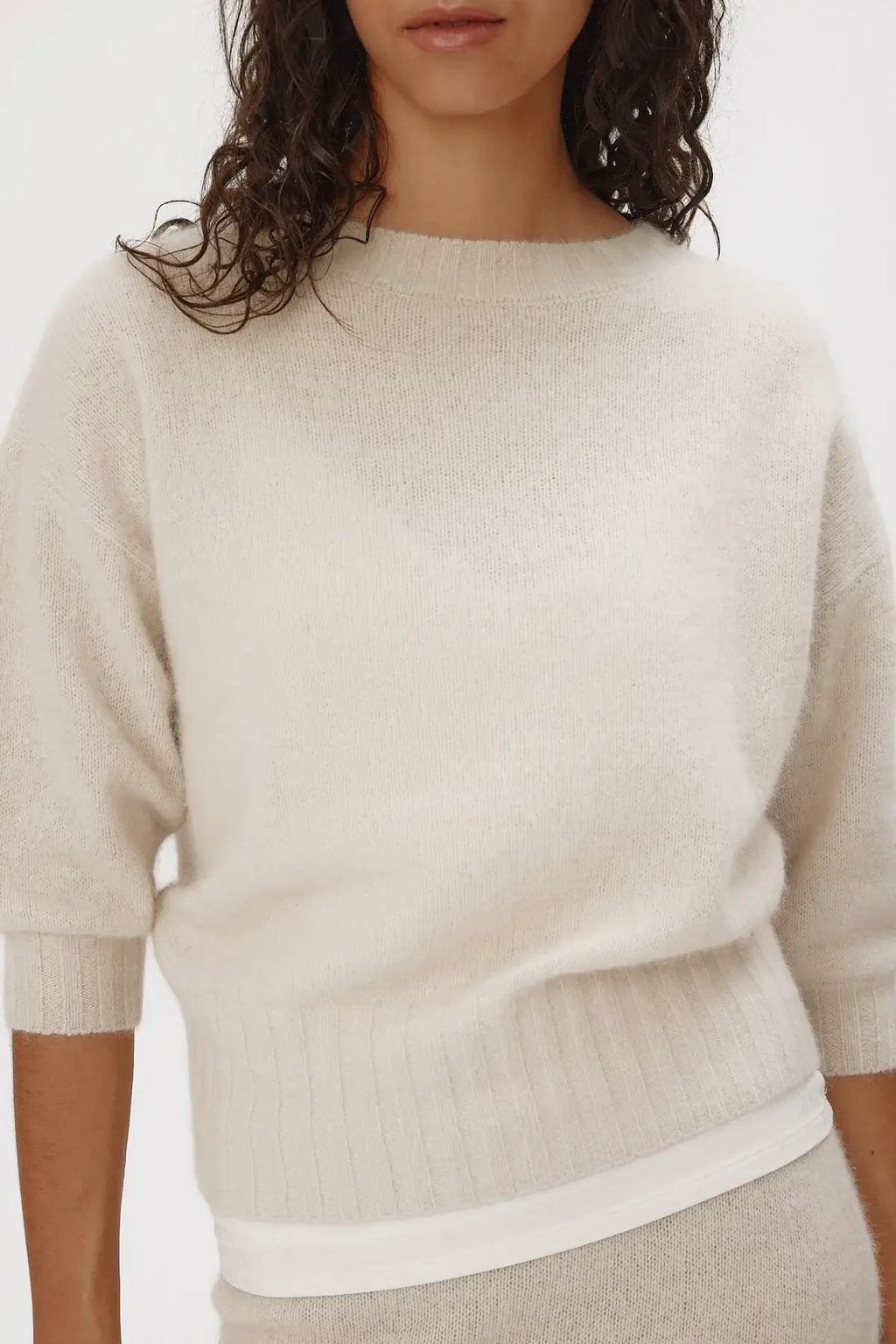 Mona Sweater - Oatmeal Beige
