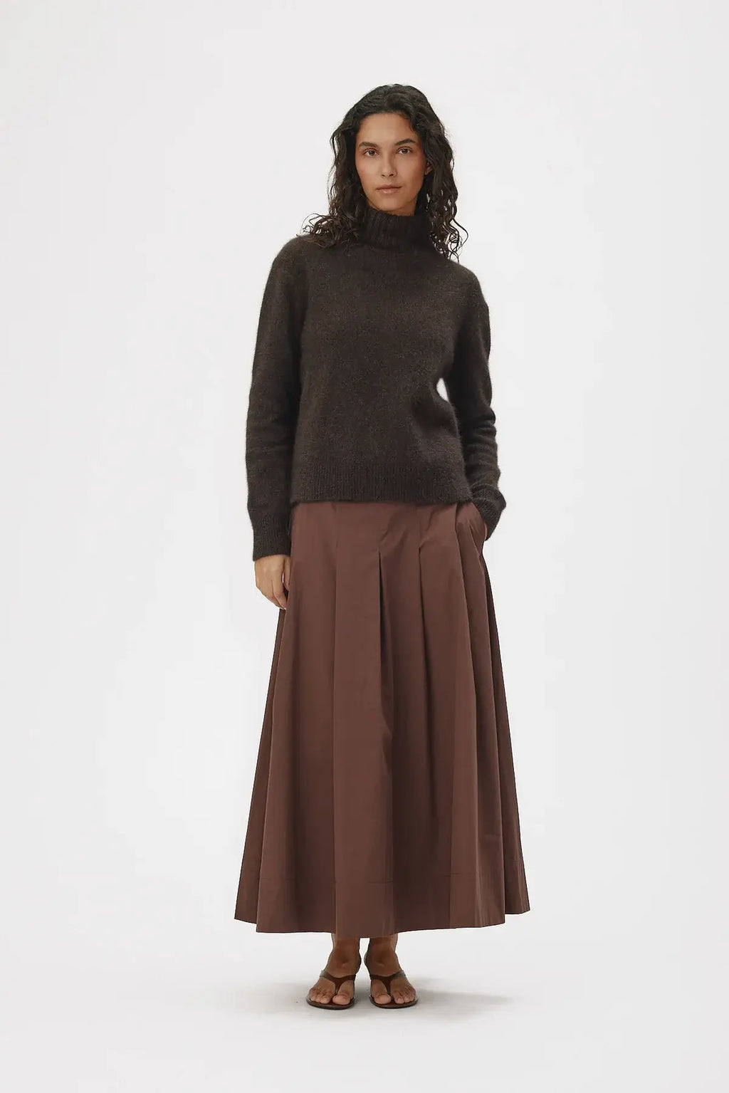 Jade Sweater - Espresso Brown