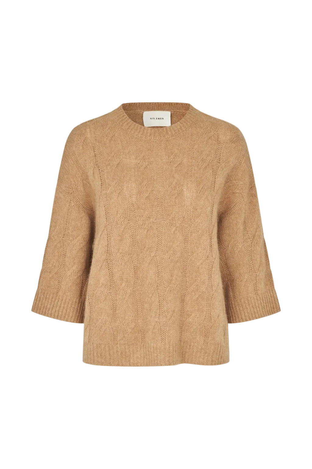 Ola Cable Sweater - Creme Brulee