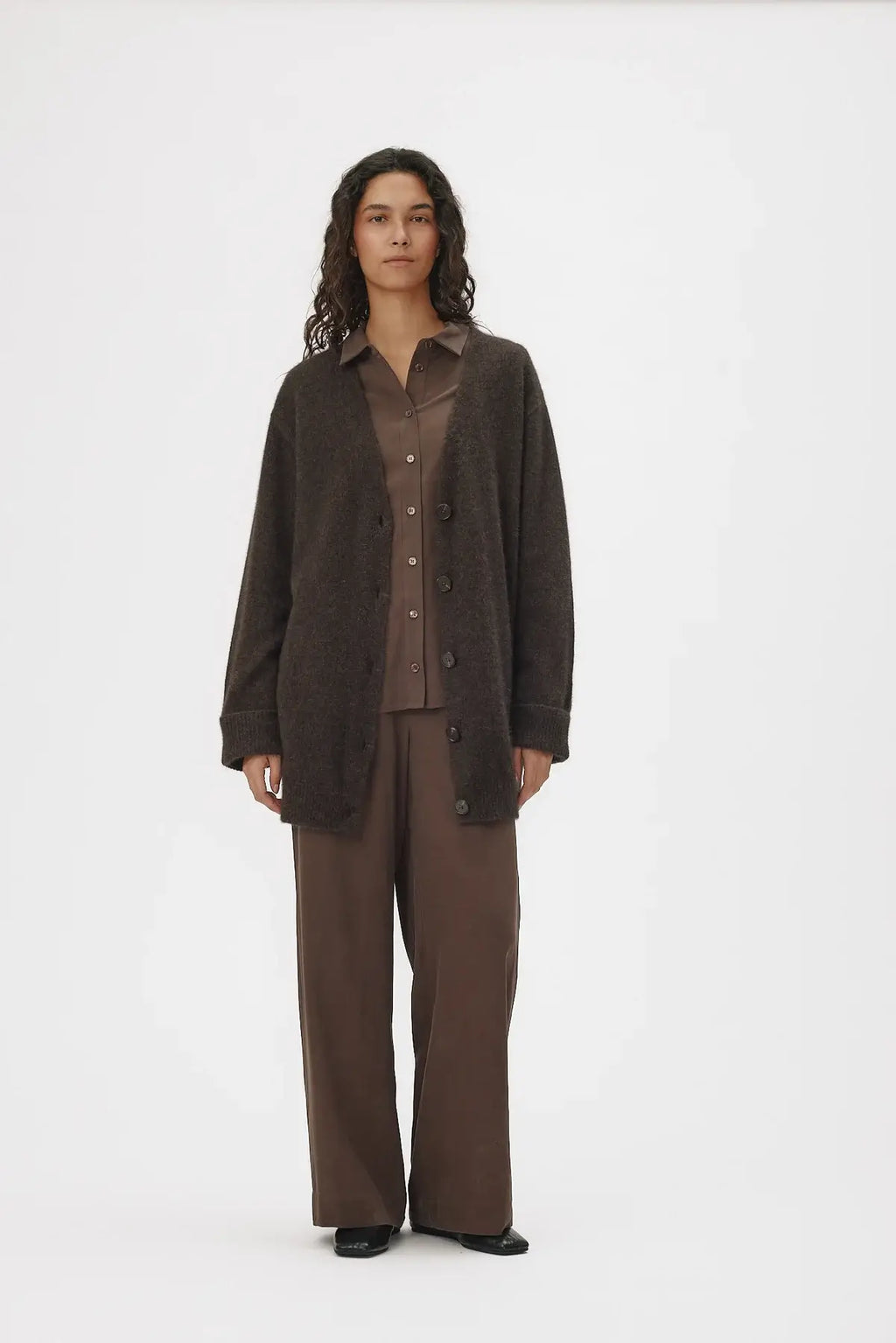 Lottie Pants - Espresso Brown