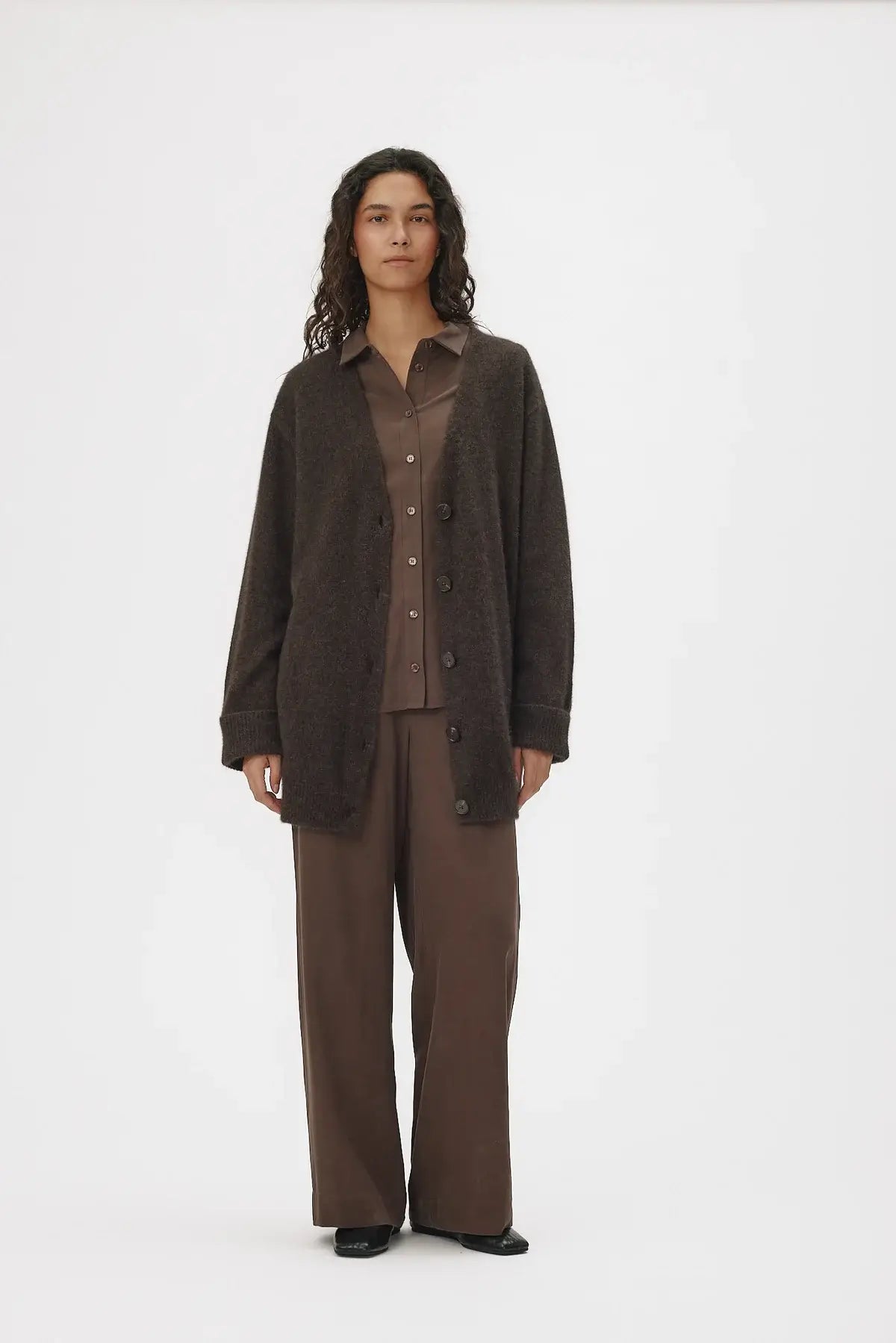 Lottie Pants - Espresso Brown