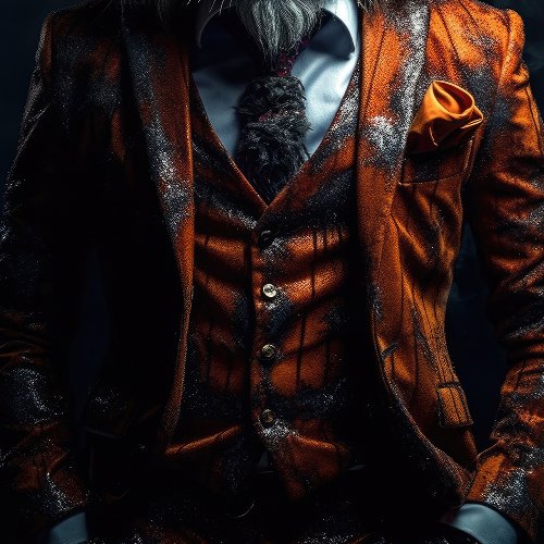 Stylish Tiger på sikkerhedsglas