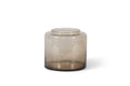Vase glass mocha