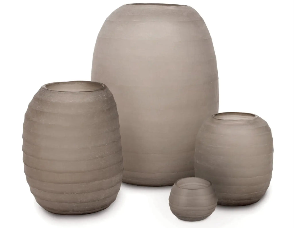 Guaxs Belly Tealight Smoke Grey - flere størrelser