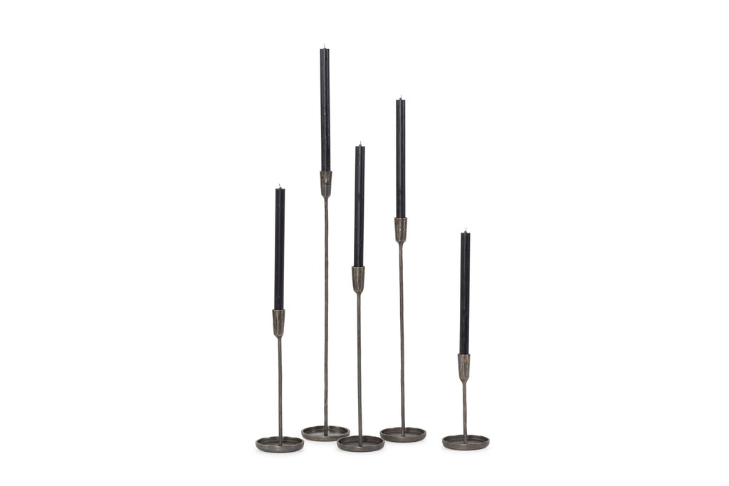 Handforged lysestage - bonze antique sæt af 3
