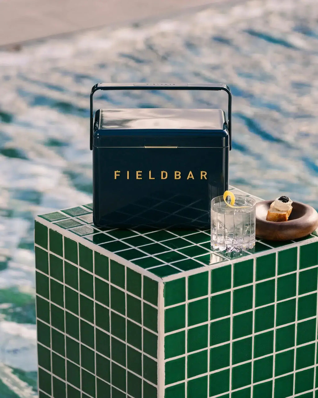 Fieldbar Mini Bar - Sea Boat Blue