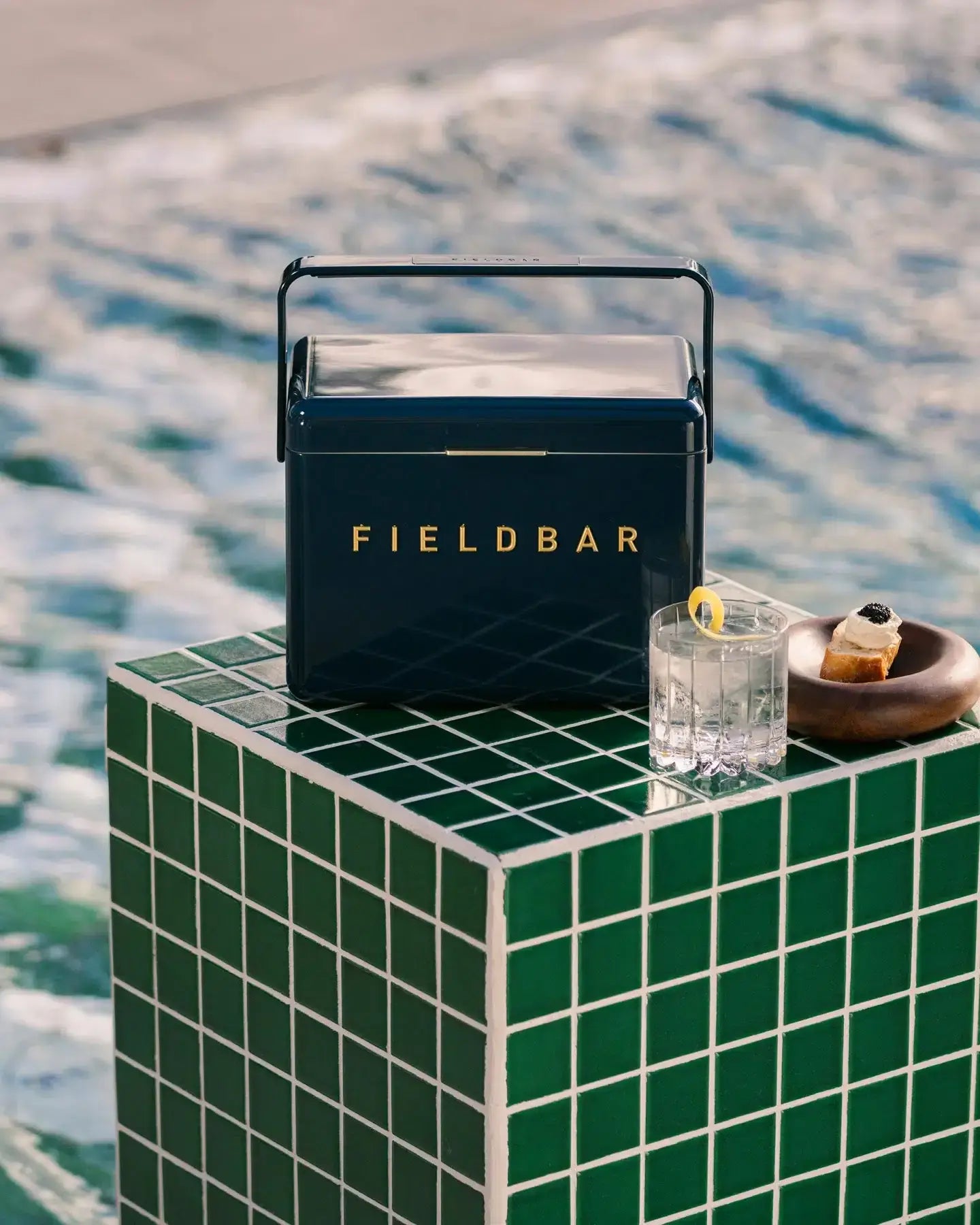 Fieldbar Mini Bar - Sea Boat Blue