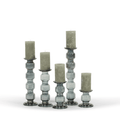 Grey Luster Roll Chandelier