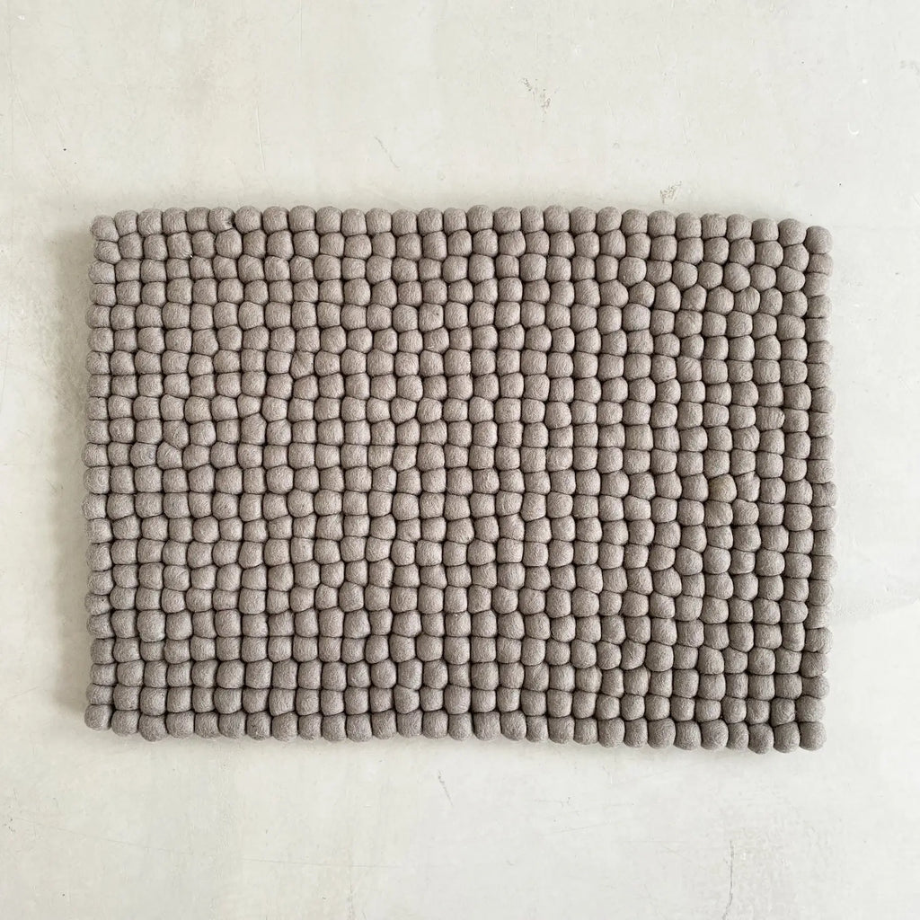 Snow Drop måtte - Dusty brown