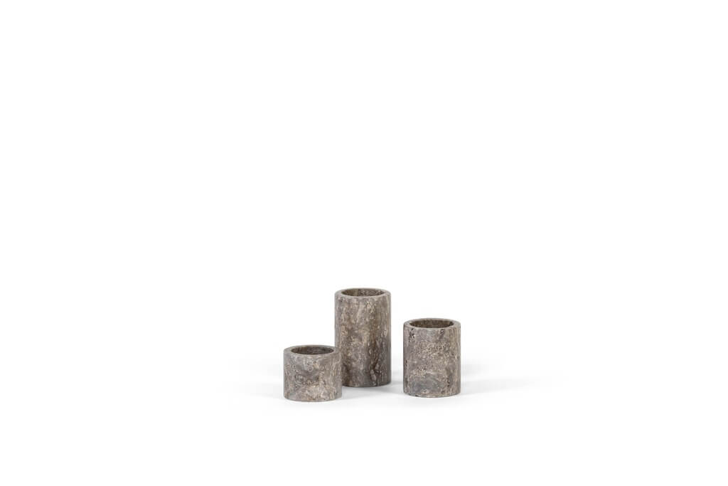 Lysesholder sæt af 3 - flere farver