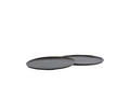 Organic bakke i metal med antik kobberfinish
