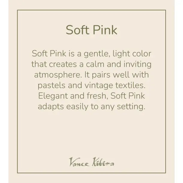Bloklys i farven Soft Pink
