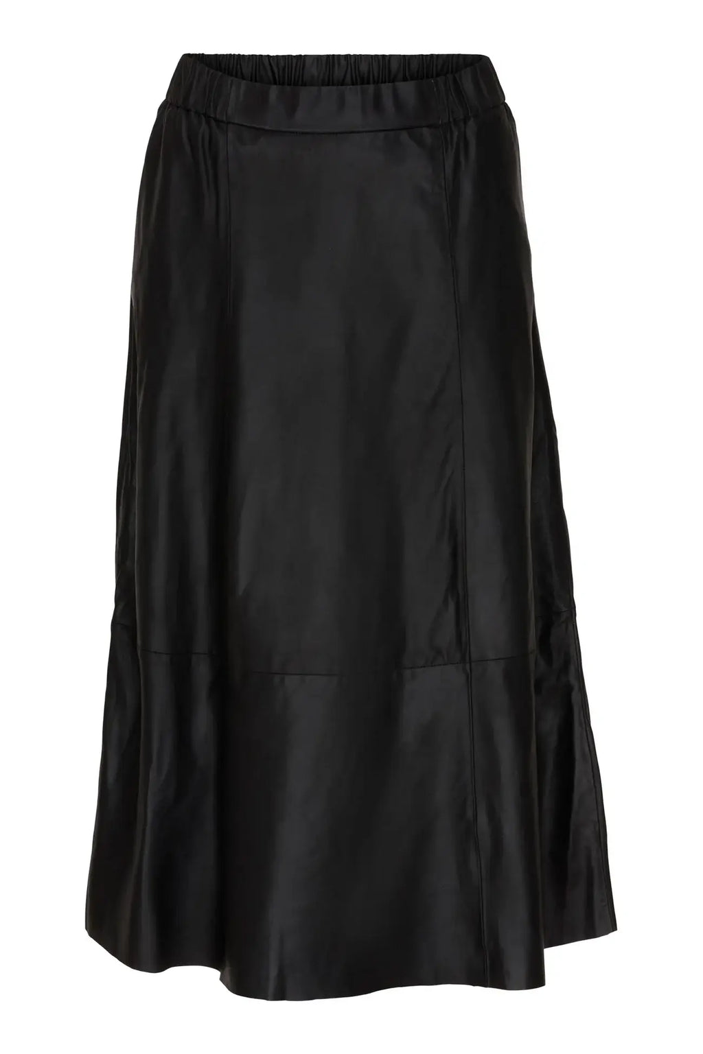 Sophie Leather Skirt - Black