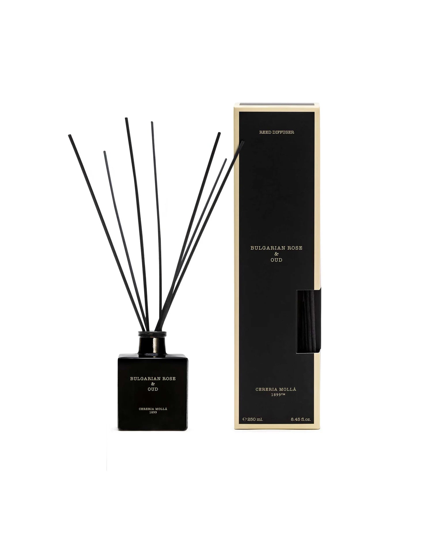 Rørdiffuser 250 ml - Bulgarian Rose & Oud