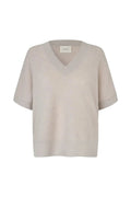Dana Sweater - Silver White Melange