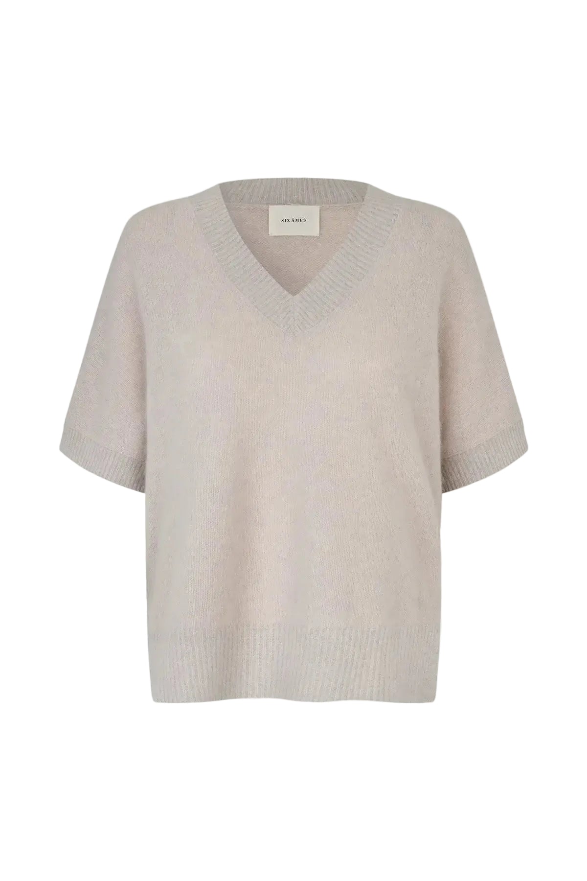 Dana Sweater - Silver White Melange