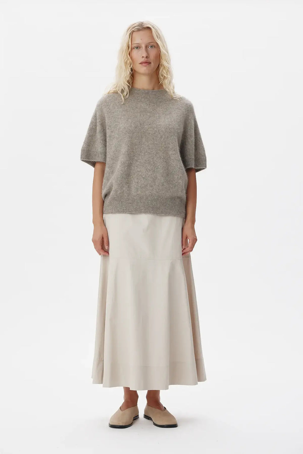 Doanna Sweater - Warm Grey-Beige