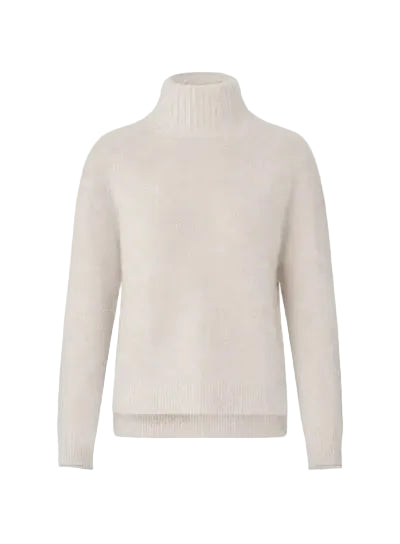 Jade striktrøje - Oatmeal Beige