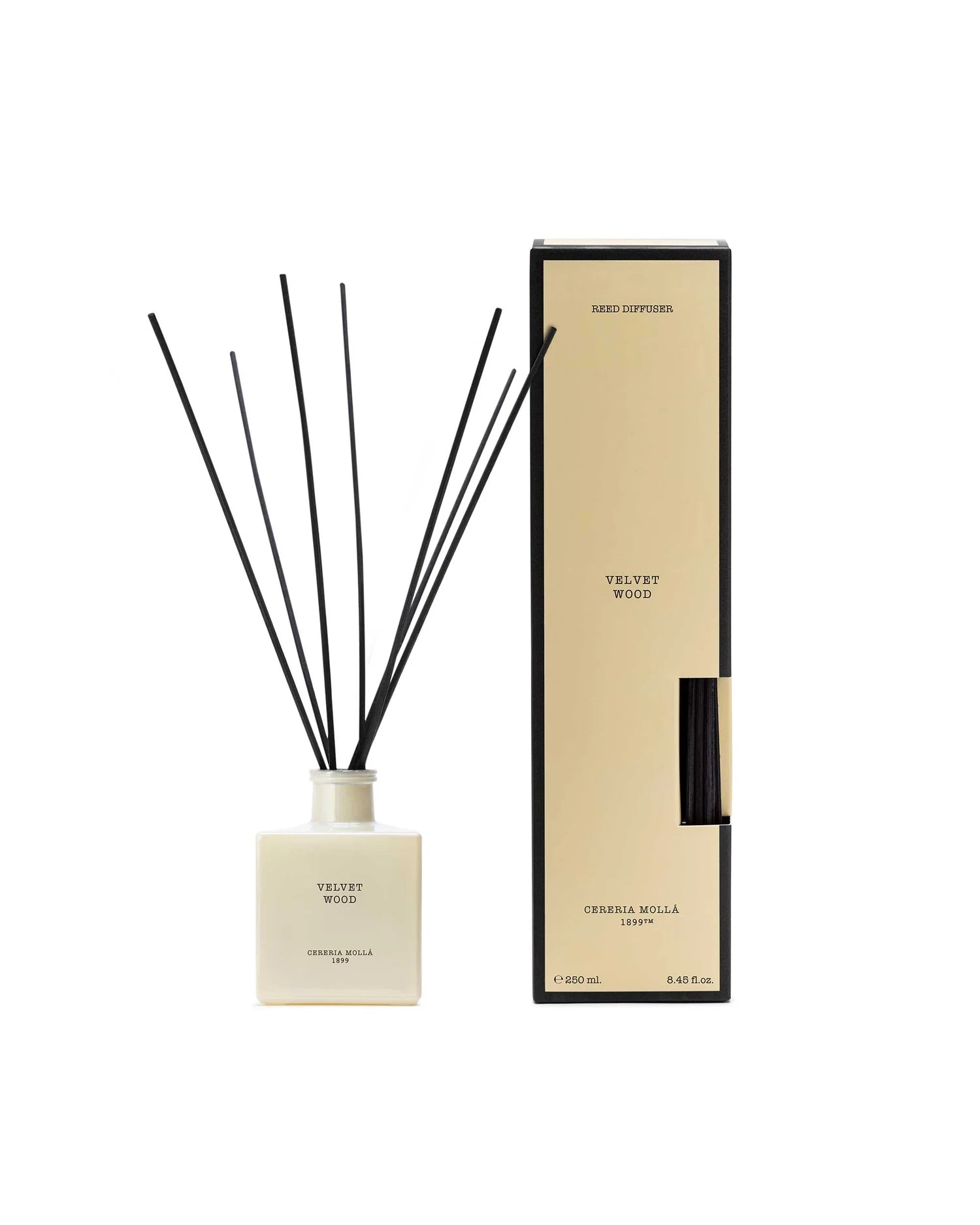Rørdiffuser 250 ml - Velvet Wood