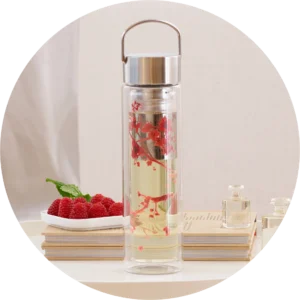 Glasflaske Flowtea Cherry Blossom | Eigenart